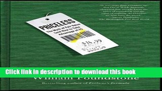 [Popular] Priceless: The Myth of Fair Value (and How to Take Advantage of It) Paperback Collection
