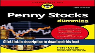[Popular] Penny Stocks For Dummies Paperback Online