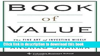 [Popular] Book of Value: The Fine Art of Investing Wisely Hardcover Free