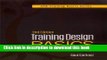 [Popular] Training Design Basics Hardcover Online