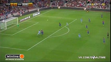 Ante Budimir Goal - Barcelona 3-2 Sampdoria - 10-08-2016