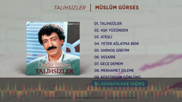 Adana'ya Kar Yağmış (Müslüm Gürses) Official Audio #adanayakaryağmış #müslümgürses