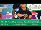 Men's -49 kg | 2015 IPC Powerlifting European Open Championships, Eger