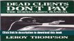 [Download] Dead Clients Don t Pay: The Bodyguard s Manual Hardcover Collection