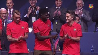 Presentation of the new signings Barcelona 2016 august