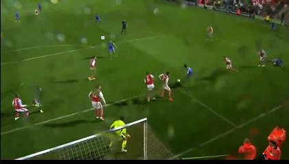Marcus Antonsson Goal - Fleetwood Town 1-1	 Leeds - 10-08-2016 EFL Cup