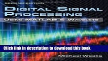 [Download] Digital Signal Processing Using MATLAB     Wavelets Kindle Collection