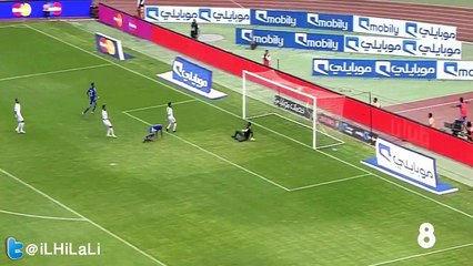 جميع اهداف لاعب الهلال 2016