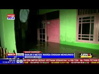 Perumahan Total Persada Banjir 3 Meter, Warga Bertahan