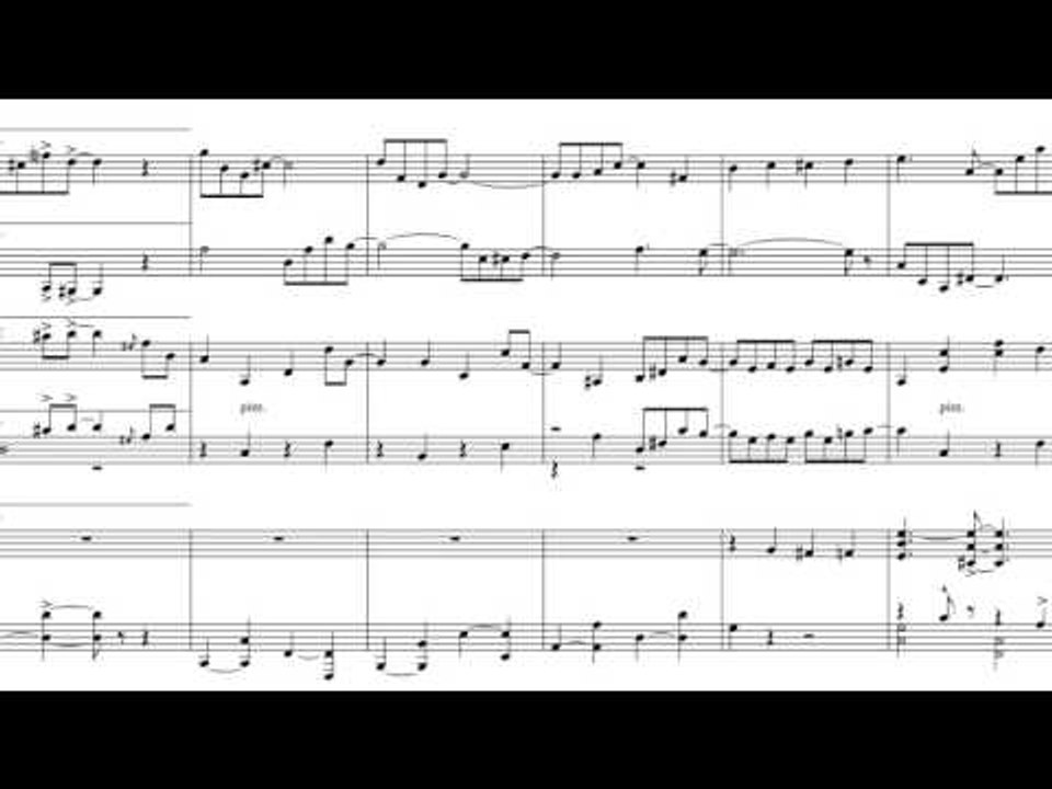 Antonio Eros Negri - Old Blues, Q-Art@ [Video partitura]