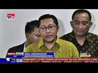 Anas Urbaningrum Beri Dukungan Moril Bagi Gede Pasek