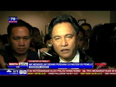 MK Gelar Sidang Perdana Undang-undang Pemilu