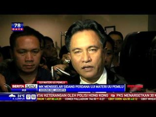 MK Gelar Sidang Perdana Undang-undang Pemilu