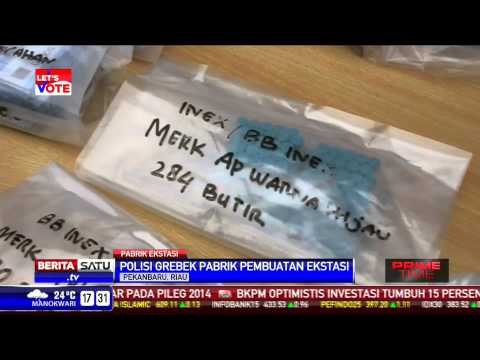 Ratusan Pil Ekstasi Disita Polresta Pekanbaru