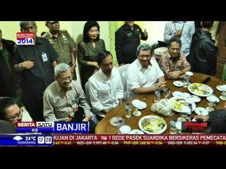 Jokow Bahas Penanggulangan Banjir dengan Gubernur Jabar