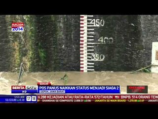 Debit Air di Pos Pemantauan Depok 320 Centimeter