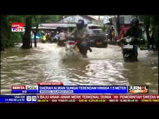 Daerah Aliran Sungai di Manado Kebanjiran 1,5 Meter