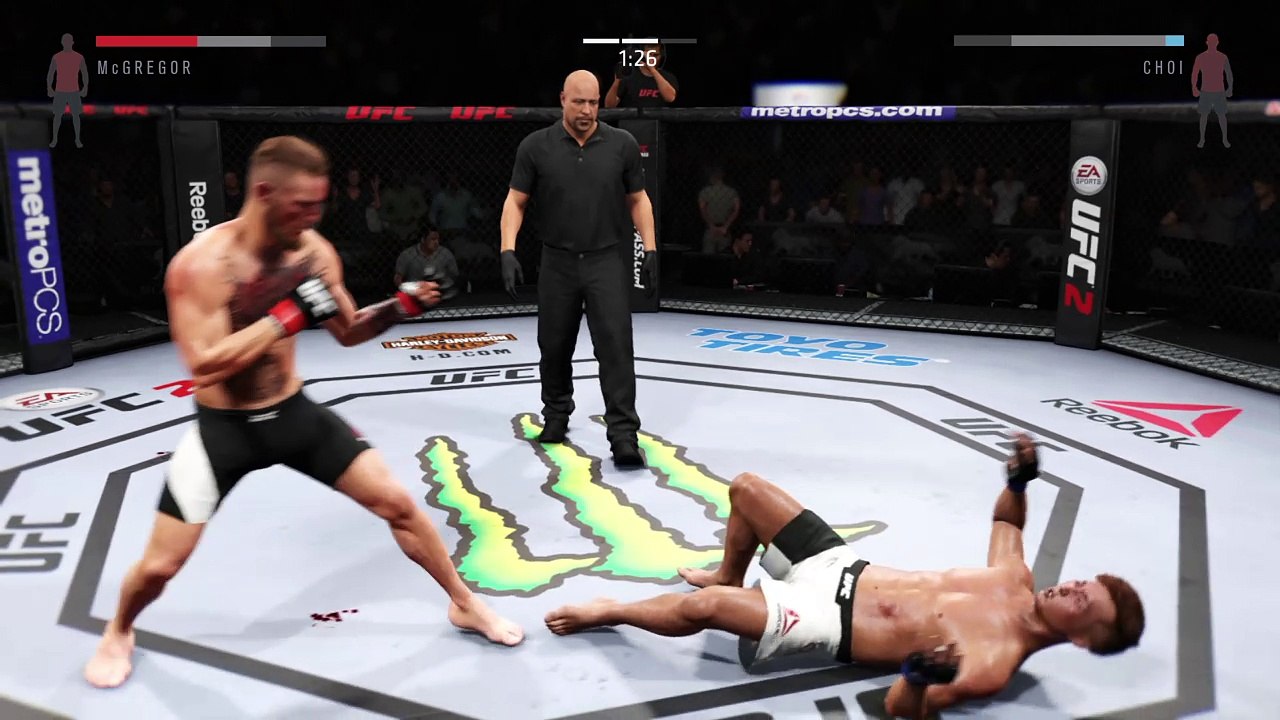 6 knockdowns in 1 minute