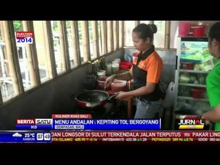 Menikmati Menu Kepiting di Laut Benoa