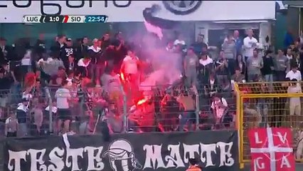 Lugano - Sion  3 - 1  All Goals (SWITZERLAND- Super League - 10.08.2016)