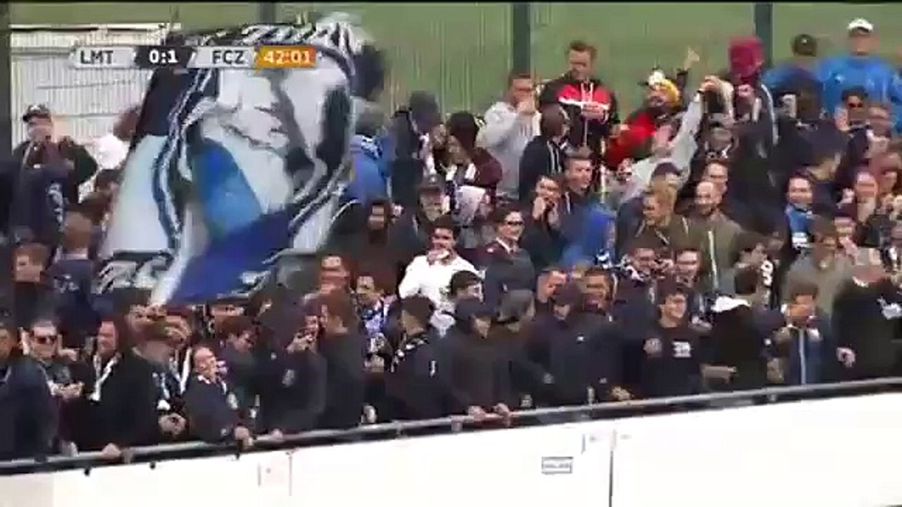 Le Mont  - Zurich  0 - 2  All Goals (SWITZERLAND- Challenge League - 10.08.2016)