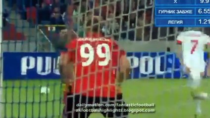 Górnik Zabrze 3-2 Legia Warszawa - All Goals & Full Highlights 10.08.2016