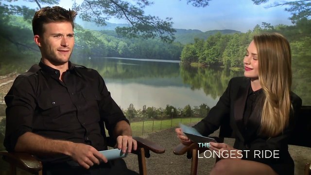 The Longest Ride - Interview Scott Eastwood & Britt Robertson (3) VO