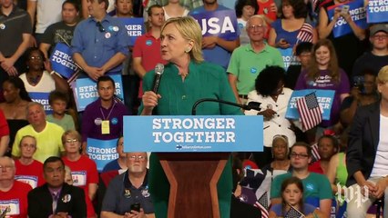 Clinton slams Trump’s Second Amendment comments