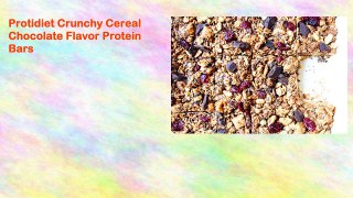 Protidiet Crunchy Cereal Chocolate Flavor Protein Bars