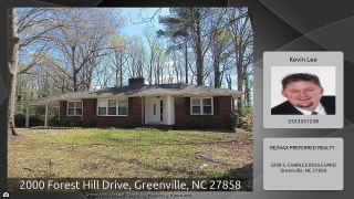 2000 Forest Hill Drive, Greenville, NC 27858