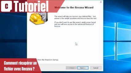 Comment récupérer un fichier avec Recuva ?