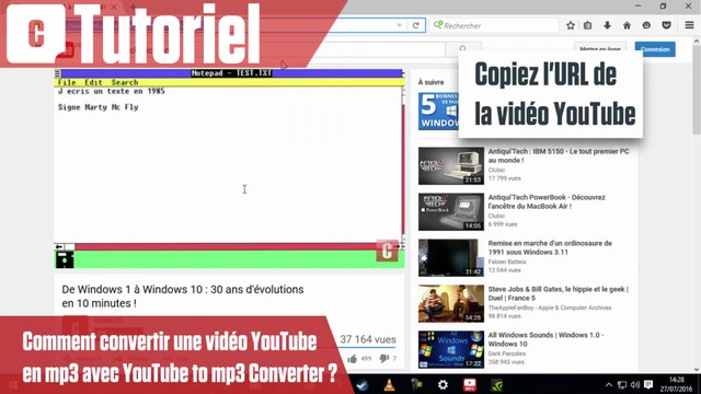 Comment convertir une vidéo YouTube en mp3 avec Free YouTube To mp3 Converter ?