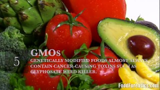 The top 10 cancer causing food ingredients to AVOID