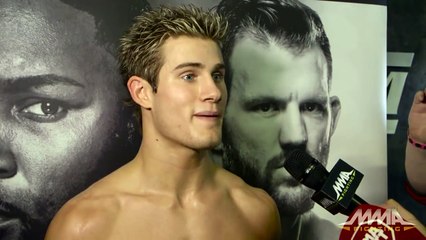 UFC on FOX 18: Sage Northcutt Open Workout Scrum
