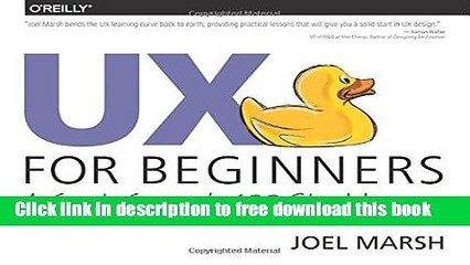 [Download] UX for Beginners: A Crash Course in 100 Short Lessons Paperback Free