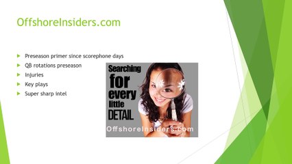 Preseason NFL Betting Info For Thursday