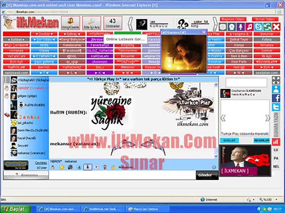 SesliZilan.Com ▶ Devrim Erden İsterse Kovsun SesliSohbet SesliChat SesliSiteler
