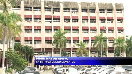 Piden mayor apoyo en entrega de medicamentos