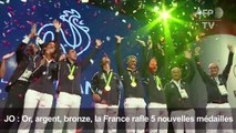 JO : les médaillés français célébrés à Rio