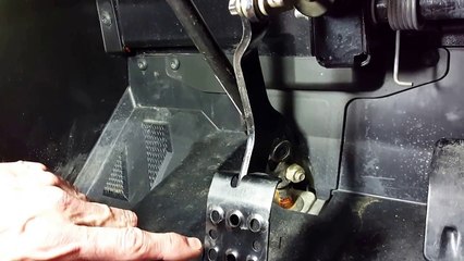 Reducing Brake Pedal free-play on a Polaris ACE