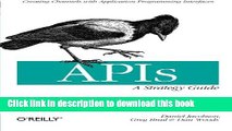 [Download] APIs: A Strategy Guide Kindle Online