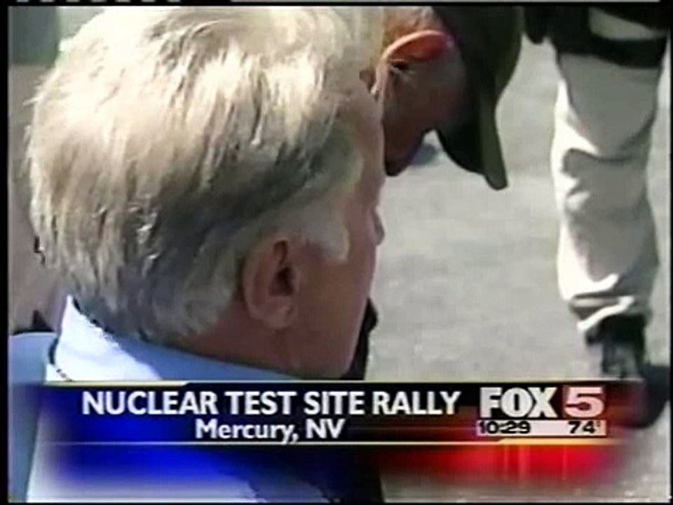 4/1/07 peace rally at the Nevada Test Site