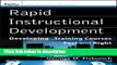 [PDF] Rapid Training Development: Developing Training Courses Fast and Right Book Online
