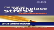 [PDF] Managing Workplace Stress: A Best Practice Blueprint (CBI Fast Track) Book Online