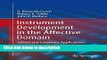 [PDF] Instrument Development in the Affective Domain: School and Corporate Applications Ebook Online