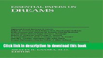 [Popular] Essential Papers on Dreams (Essential Papers on Psychoanalysis) Hardcover OnlineCollection