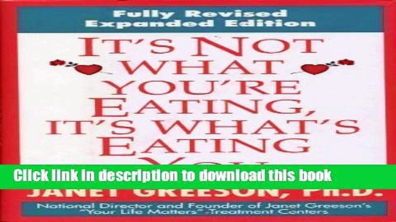 [Popular] It s Not What You re Eating, It s What s Eating You: The 28-Day Plan to Heal Hidden Food