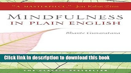 [Download] Mindfulness in Plain English Kindle Online