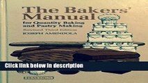 [PDF] Bakers  Manual for Quantity Baking and Pastry Making Book Online