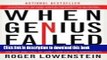 When Genius Failed: The Rise and Fall of Long-Term Capital Management (Paperback) PDF Ebook